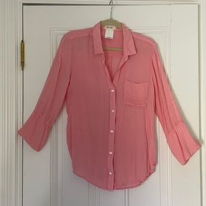 Pink Bella Dahl button down